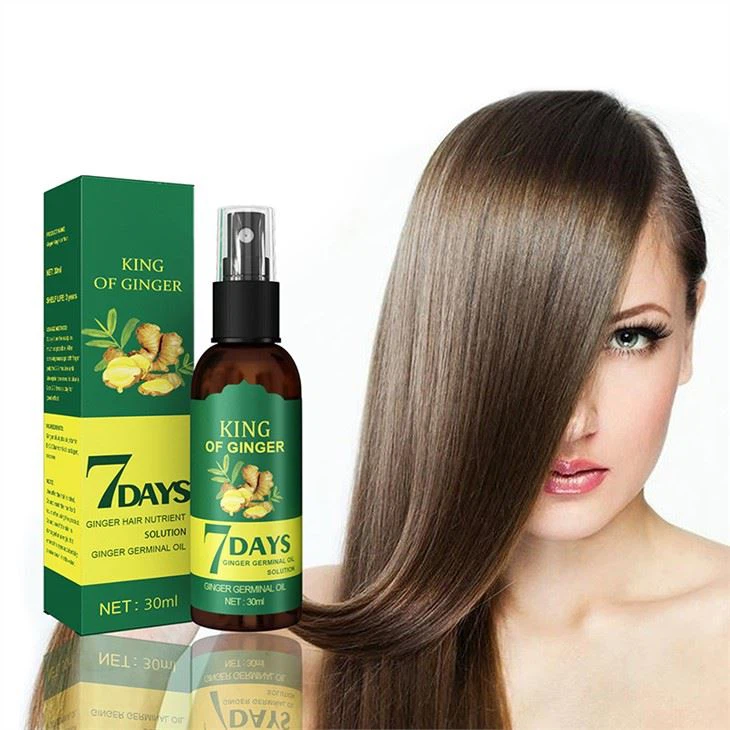 Zeliščni ingverjev oljni sprej za nego las