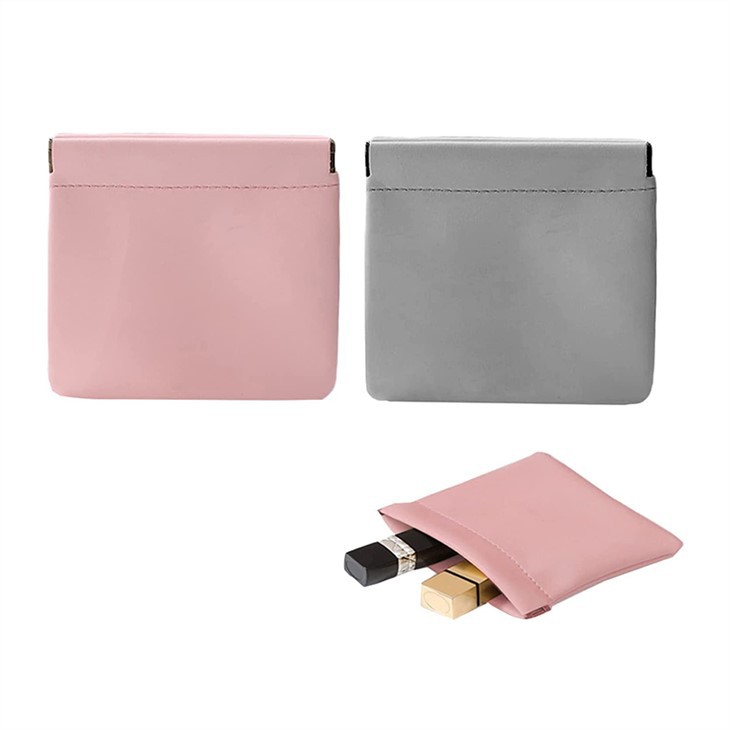 Pu Leather Mini Cosmetic Bag