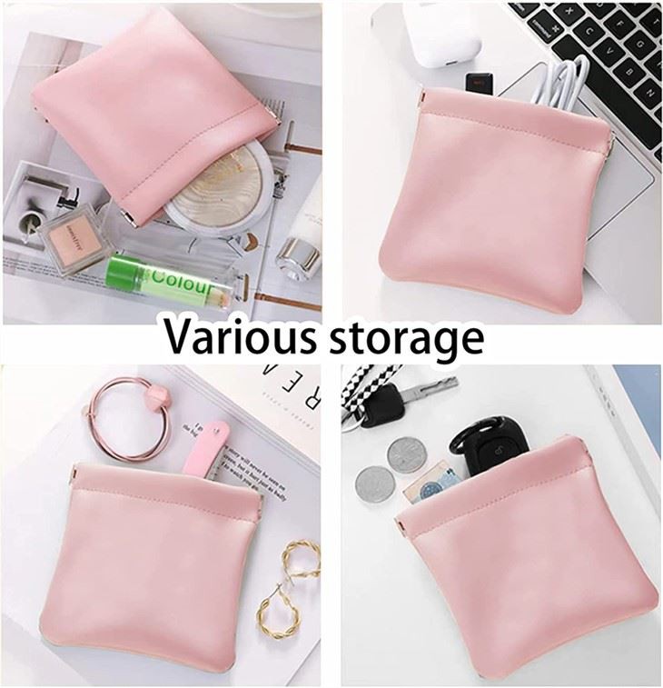 Pu Leather Mini Cosmetic Bag