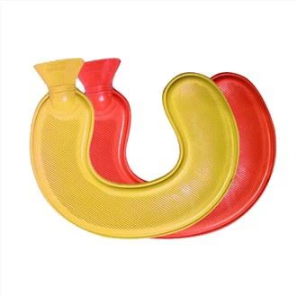 Gumijasta torba za toplo vodo v obliki črke U