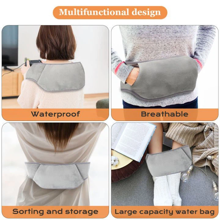 Fleece Hot Water Bottle Belt Cover