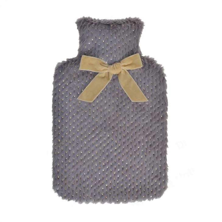 New Design Fluffy Hot Water Bottle Cover