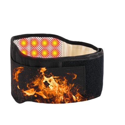 Samogrevalna magnetna opora za pas