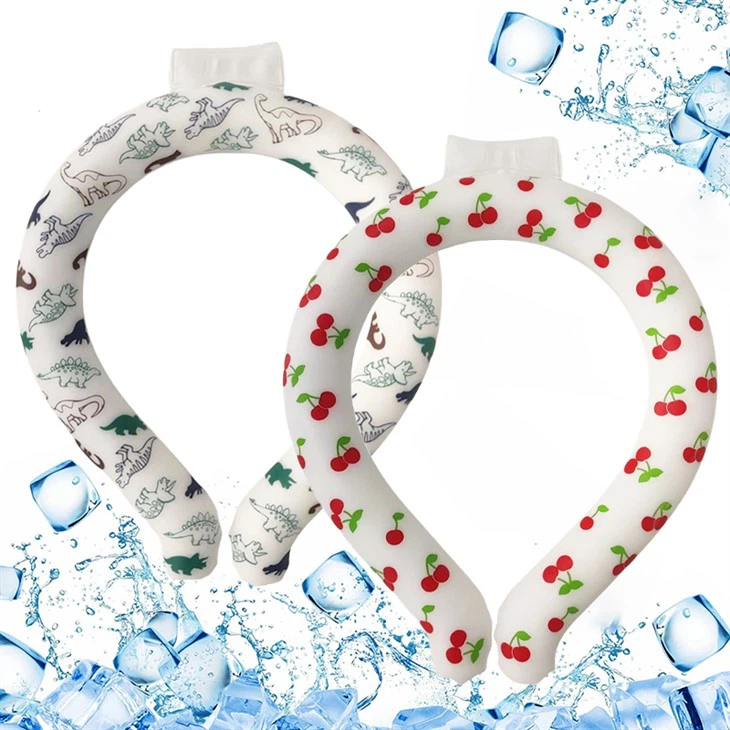 Wearable Ice Cooling Neck Wrap Ring