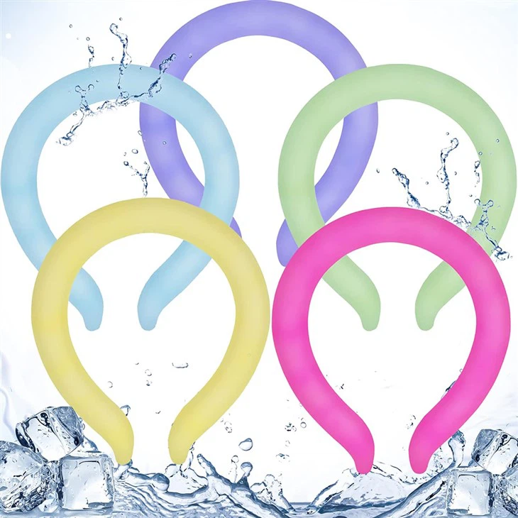 Wearable Ice Cooling Neck Wrap Ring