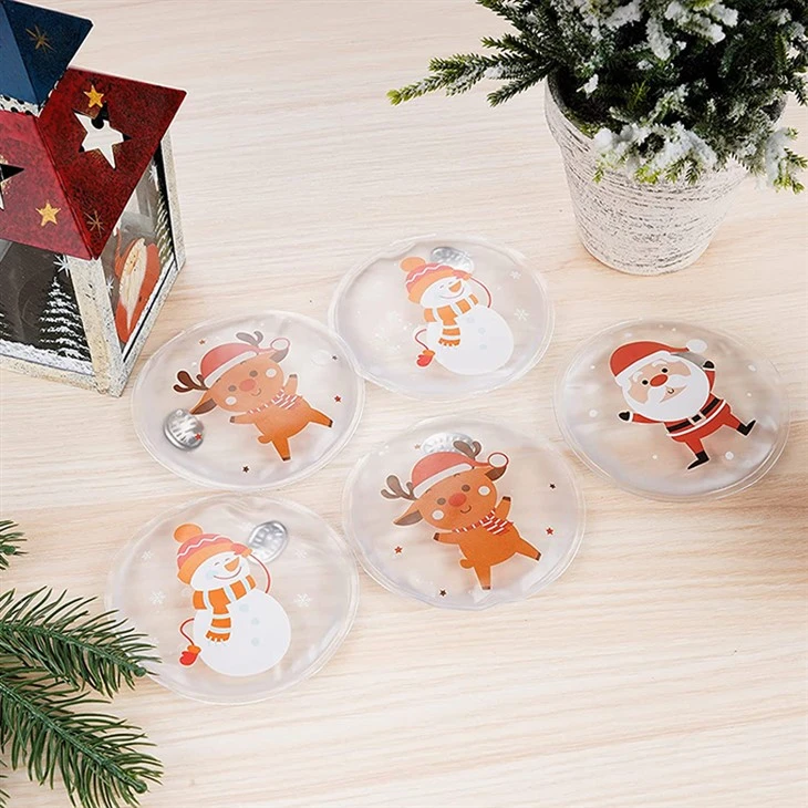 Pvc Christmas Click Gel Heat Pack